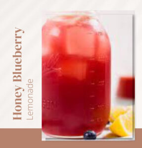 Honey Blueberry Lemonade