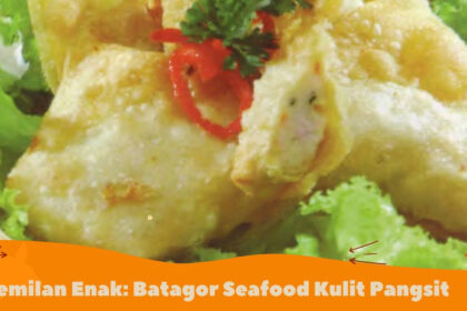 Cemilan Enak, Batagor Seafood Kulit Pangsit