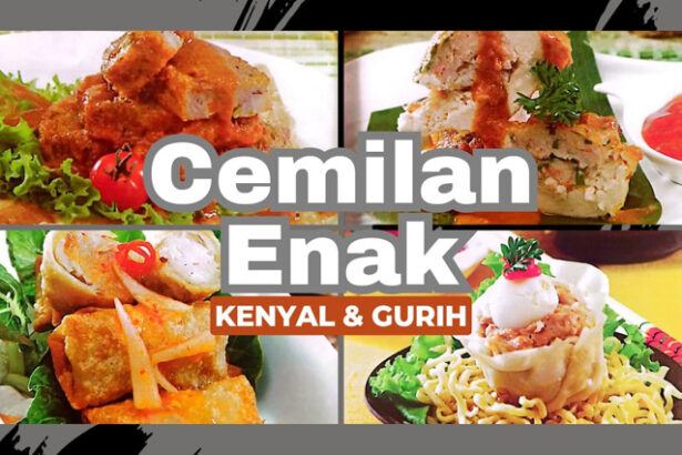 Resep Cemilan Enak yang Kenyal dan Gurih