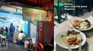 Tempat Makan di Magelang, Warung Nasi Lesah Pak Badut