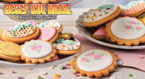 Resep Kue Natal, Royal Icing Cookies