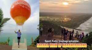 Spot Foto Instagramable, Sagara View of Karangbolong Kebumen